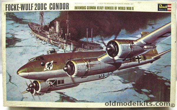 Revell 1/72 Focke-Wulf FW-200C Condor, H204-200 plastic model kit